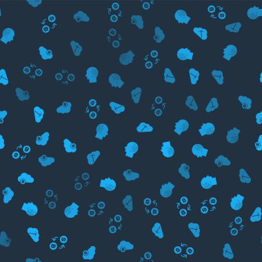 Kripto para değişimi, beyni dijital devre kartı, bulut madenciliği ve kusursuz şablon olarak ayarla. Vektör.