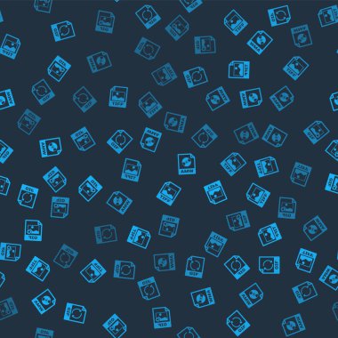 GIF dosya belgesini, TIFF 'i, WMA' yı ve pürüzsüz deseni ayarla. Vektör.