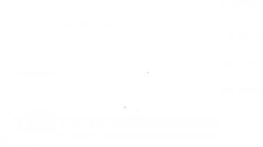 Black line Road sign warning two way traffic icon isolated on white background. 4K Video motion graphic animation