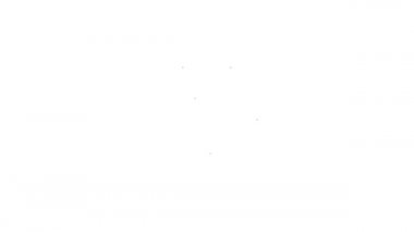 Fabrika simgesinin siyah çizgi kapatılması beyaz arkaplanda izole edildi. Endüstriyel bina. 4K Video hareketli grafik canlandırması