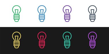 Beyaz arka planda izole edilmiş fikir ikonu kavramına sahip Grunge ampulü. Enerji ve fikir sembolü. İlham konsepti. Tek renkli klasik çizim. Vektör