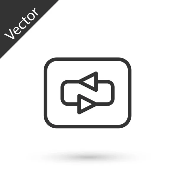 라인은 배경에서 아이콘을 Vector — 스톡 벡터