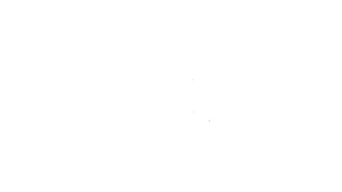 Siyah çizgi eklem ağrısı, diz ağrısı ikonu beyaz arka planda izole edilmiş. Ortopedik sağlık. Eklem ve kemik hastalıkları, eklem iltihabı. 4K Video hareketli grafik canlandırması