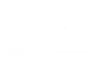 Siyah çizgili hippi kız ikonu beyaz arka planda izole edilmiş. Barış ve aşk işareti. Barış sembolü, özgürlük ve sevgi. 4K Video hareketli grafik canlandırması