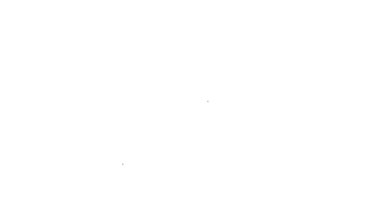 Manikür simgesi için siyah çizgi beyaz arka planda izole edilmiş sahte tırnaklar. Tırnak eklentisi için vernik renk paleti. Yapay tırnaklar. 4K Video hareketli grafik canlandırması