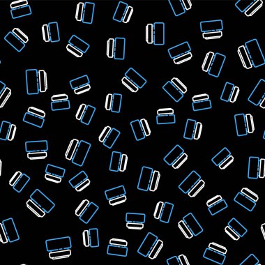 Çizgi krem ya da losyon kozmetik tüp simgesi siyah arkaplanda izole edilmiş. Erkekler için vücut bakım ürünleri. Vektör