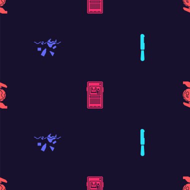 Tek kullanımlık plastik bıçak, kirlilik gezegeni sorunu, Dünya 'yı sorunsuz bir şekilde tutan eller. Vektör