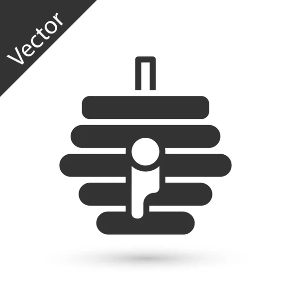 배경에 떨어져 벌들의 하이브입니다 모양의 양봉이요 Vector — 스톡 벡터