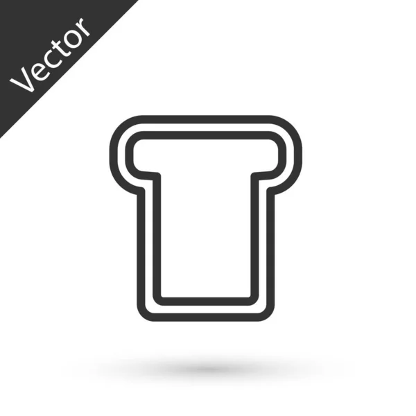 토스트는 배경에 크라우 아이콘 샌드위치 조각을 것이다 Vector — 스톡 벡터