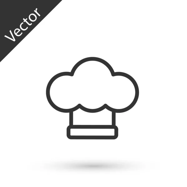 주방장 아이콘은 배경에서 분리되었다 요리의 Vector — 스톡 벡터