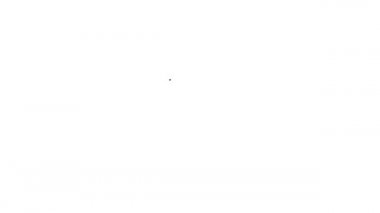 Siyah çizgi traktör simgesi beyaz arkaplanda izole edildi. 4K Video hareketli grafik canlandırması