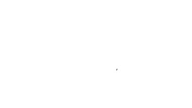 Siyah çizgi sunucusu, Data, Web sunucu simgesi beyaz arkaplanda izole edildi. 4K Video hareketli grafik canlandırması