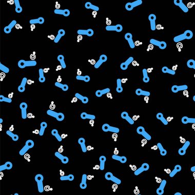 Çizgi Meteoroloji termometresi, ısıyı ve soğuk ikonu ölçüyor. Siyah arkaplanda izole edilmiş pürüzsüz desen. Sıcaklık Celsius. Vektör