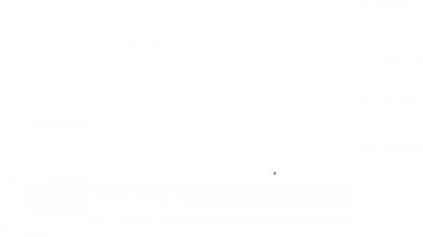 Beyaz arka planda tente ikonu olan siyah çizgi Fast Street yemek arabası. Şehir büfesi. 4K Video hareketli grafik canlandırması