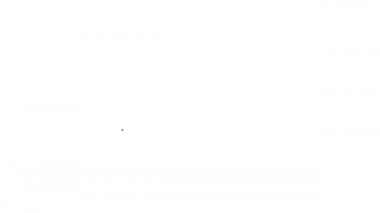 Siyah çizgi bilet simgesi beyaz arkaplanda izole edildi. 4K Video hareketli grafik canlandırması