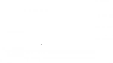 Beyaz arka planda izole edilmiş bayrak simgesi olan siyah çizgi turist çadırı. Kamp sembolü. 4K Video hareketli grafik canlandırması