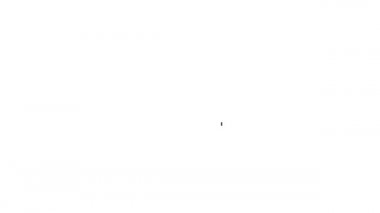 Beyaz arka planda izole edilmiş şapka ikonundaki siyah çizgi çiftçisi. 4K Video hareketli grafik canlandırması