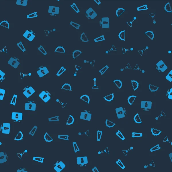 Tırnak makası, manikür lambası, manikür için değirmen kazma ve kusursuz desen. Vektör