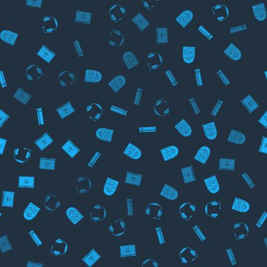 Kulaklıkları, CD veya DVD diski kutuya, video oyun konsoluna ve dizüstü bilgisayarı pürüzsüz desene ayarla. Vektör