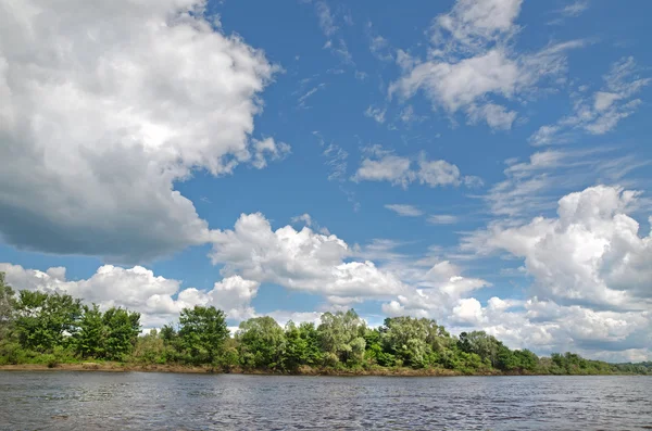 Klyazma river (Russia) — Stock Photo, Image