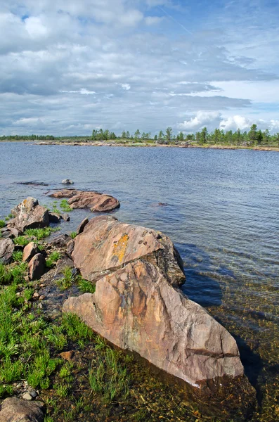 Coast of the White sea — Stock Photo, Image