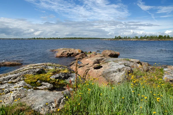 beyaz deniz kıyısında