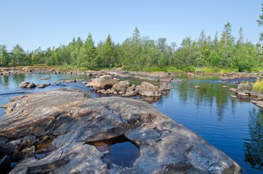 beyaz deniz kıyısında