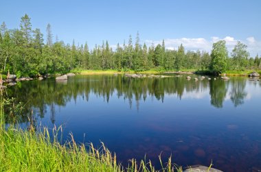 beyaz deniz kıyısında