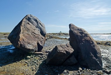 beyaz deniz kıyısında