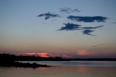 beyaz deniz kenarında düşüş