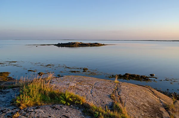 Узбережжя Білого моря — стокове фото