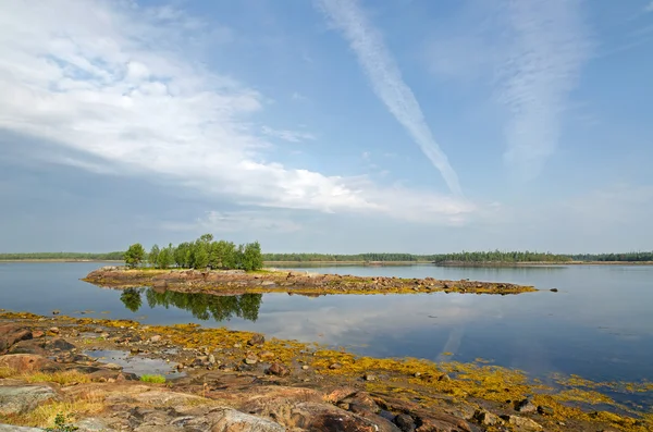 Kust van de Witte Zee — Stockfoto