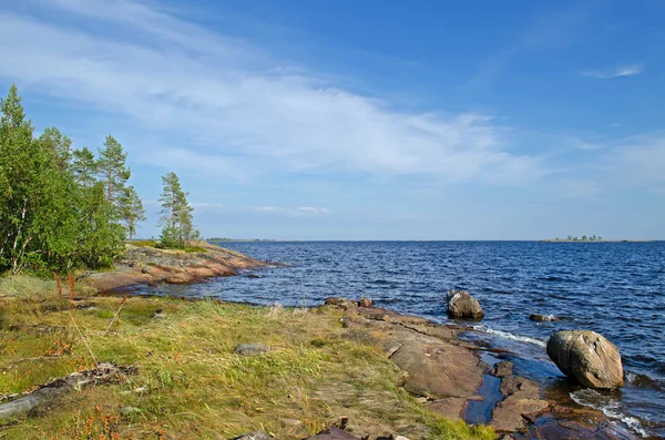 beyaz deniz kıyısında