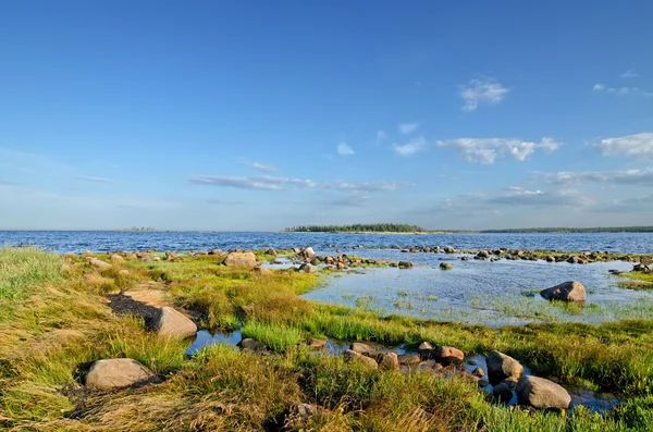 Vita havets kust — Stockfoto