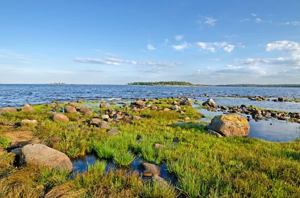 beyaz deniz kıyısında