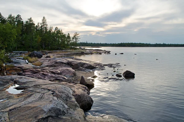 Coast of the White sea — Stock Photo, Image