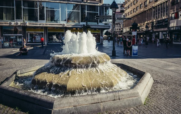 Brunnen in Belgrad — Stockfoto