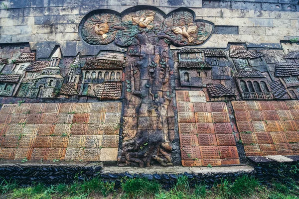 Monumento em Sighnaghi — Fotografia de Stock