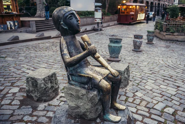 Standbeeld in Tbilisi — Stockfoto