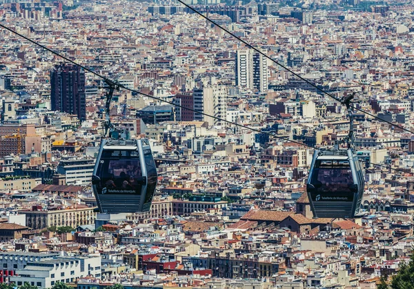 Θέα στη Βαρκελώνη — Φωτογραφία Αρχείου