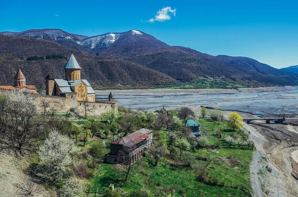 Gürcistan'daki Ananuri Kalesi — Stok fotoğraf