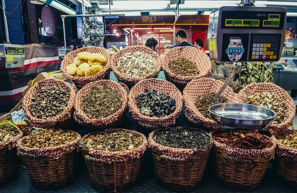 Mercado em barcelona — Fotografia de Stock