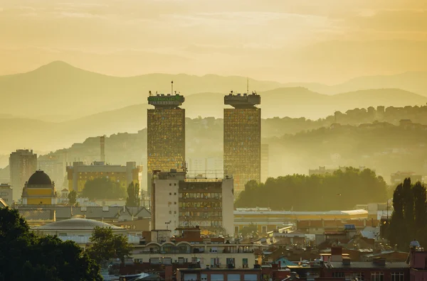 Pohled na Sarajevo — Stock fotografie