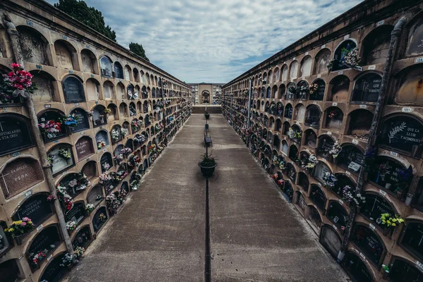 Cimitero di Barcellona — Foto Stock