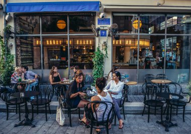 Bar in Tel Aviv clipart