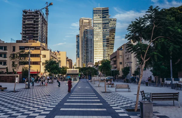 Moderne Architektur in Tel Aviv Stockbild