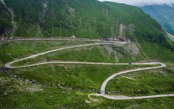 Трансфегерашан шосе в Румунії — стокове фото