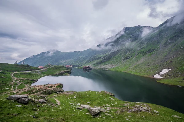 Transfagarasan snelweg in Roemenië — Stockfoto