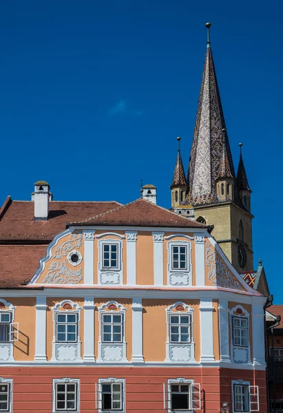 Cattedrale di Sibiu — Foto Stock