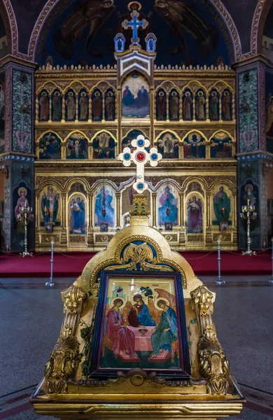 Orthodox cathedral in Sibiu — Stock Photo, Image